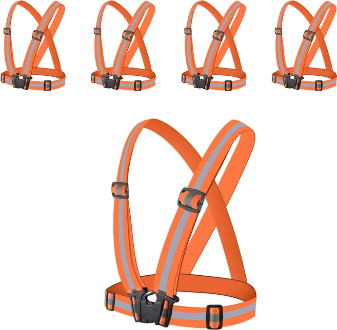 X밴드 반사조끼, 5개 - 쿠팡