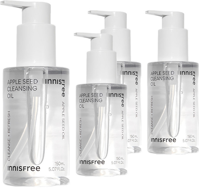 이니스프리 애플 씨드 클렌징 오일, 150ml, 4개