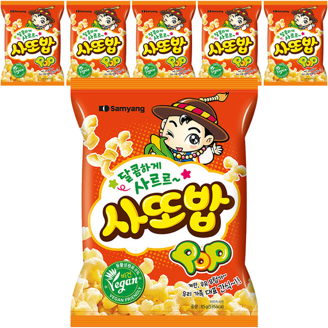 삼양 사또밥, 85g, 6개