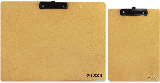 투코비 A3 나무 걸이용 클립보드 화판 + A4 나무 걸이용 클립보드 화판, 1세트