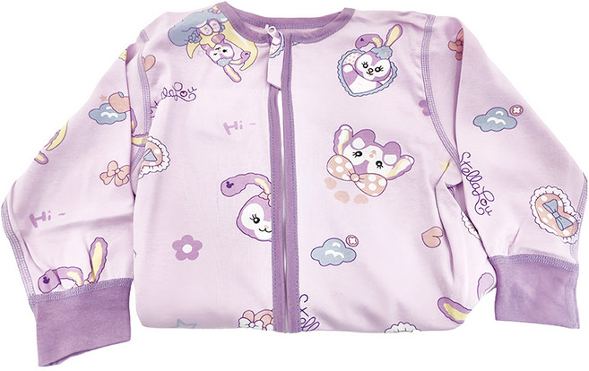 愛北鼻之家 兒童款 無痕長袖防踢被