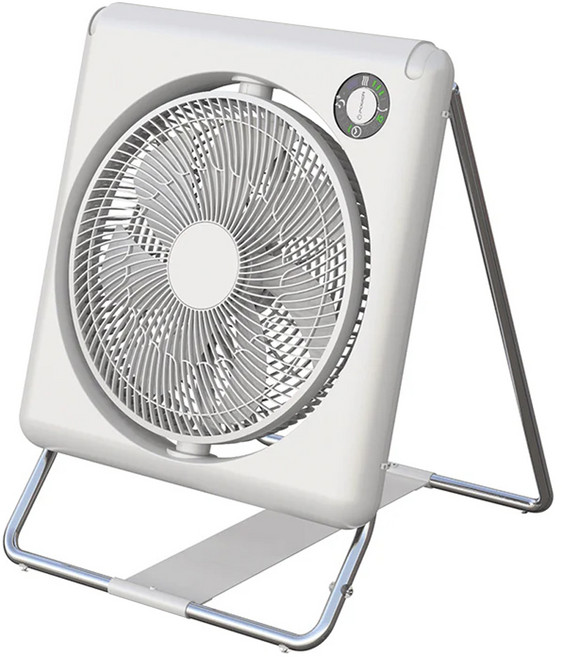 DOSHISHA DC收納風扇 2.4kg 45 x 36.5 x 46~79cm 可遙控, FLT-254D WH, White