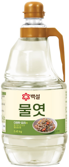 백설 CJ제일제당 물엿, 1개, 2.45kg