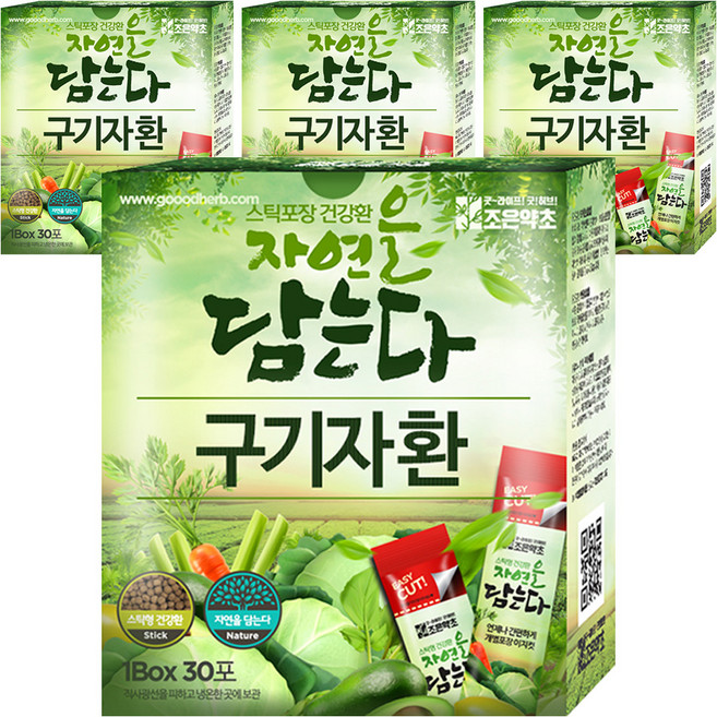 굿허브 프리미엄 구기자환 스틱, 4개, 90g