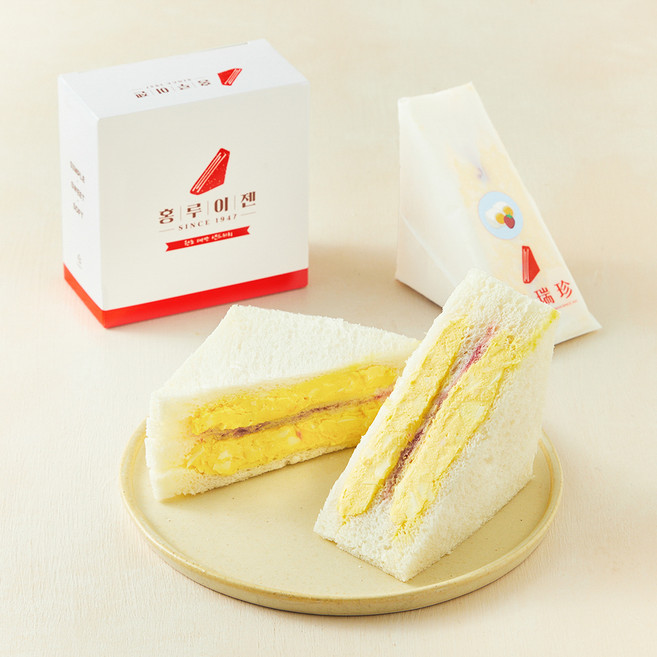 홍루이젠 에그 듬뿍 샌드위치 2개입, 214g, 1개