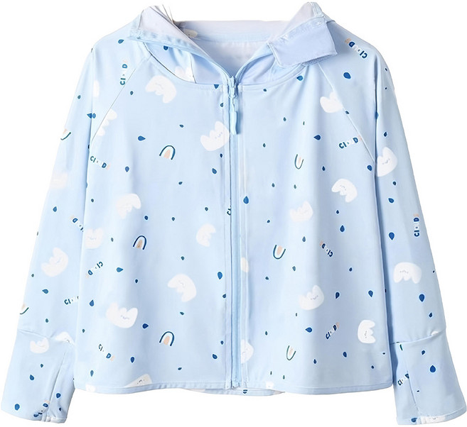 兒童涼感防曬外套 UPF50+ 薄透氣性好