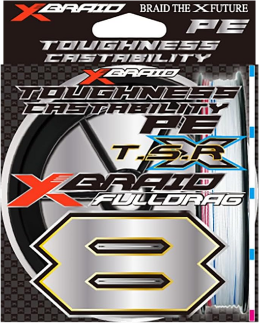XBRAID FULLDRAG TSR X8 300M YGKX094 8股 PE線 布線 母線 釣線, 1盒, CHARTREUSE