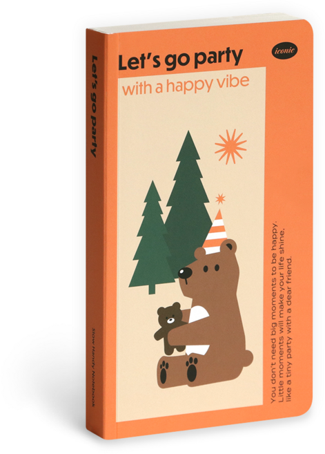 아이코닉 슬로우 핸디노트 104매, 03PARTY, 1개