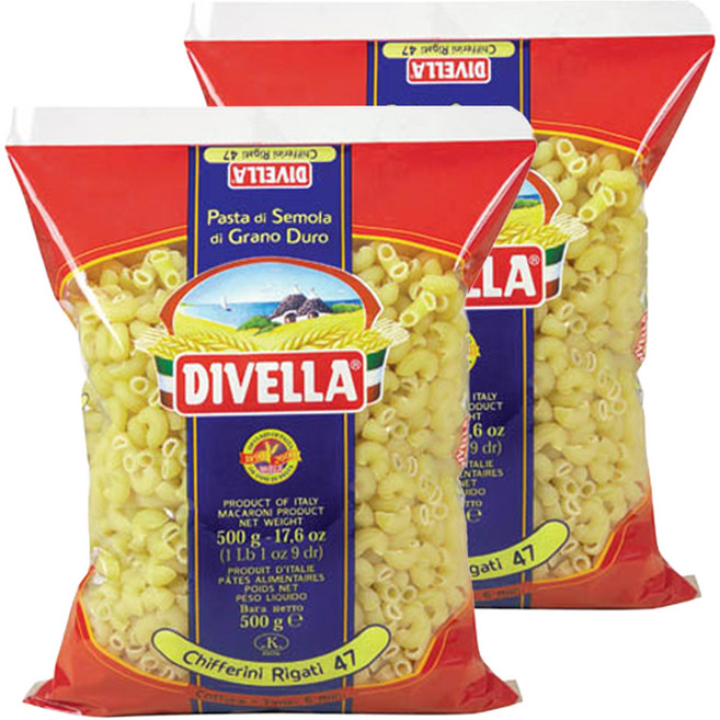 디벨라 끼페리니 파스타, 2개, 500g
