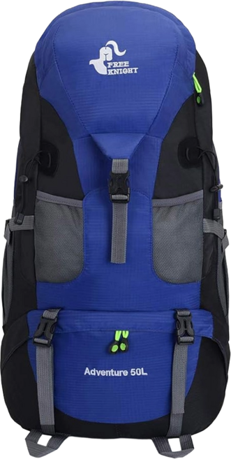 Free Knight 自由騎士 登山包 50L, 藍色
