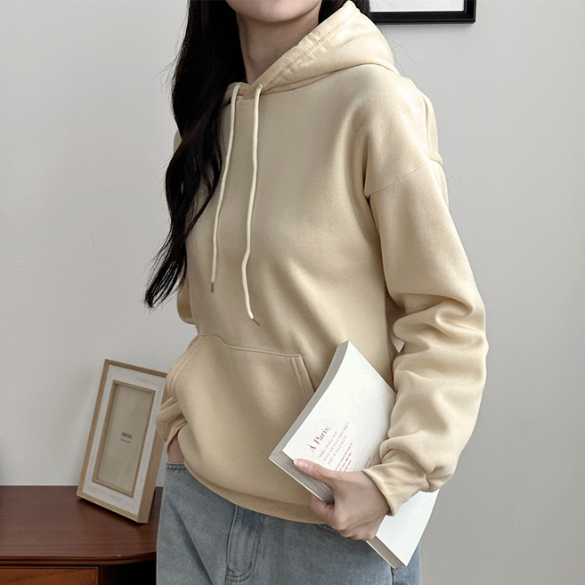 Lalaon 女款簡約基本款連帽長袖T恤 TSP1272