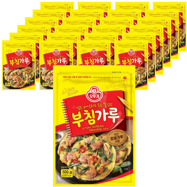 오뚜기 부침가루, 500g, 25개