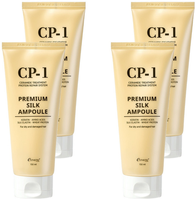 씨피원 프리미엄 실크 헤어앰플, 150ml, 4개