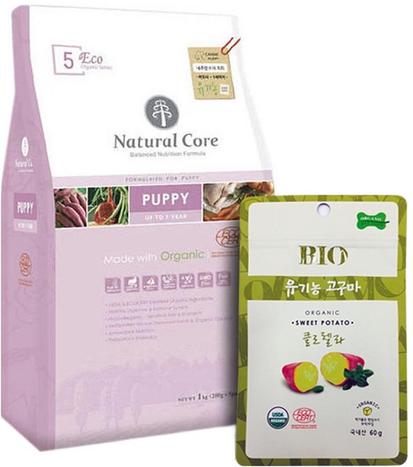 네츄럴코어 ECO5 유기농 퍼피