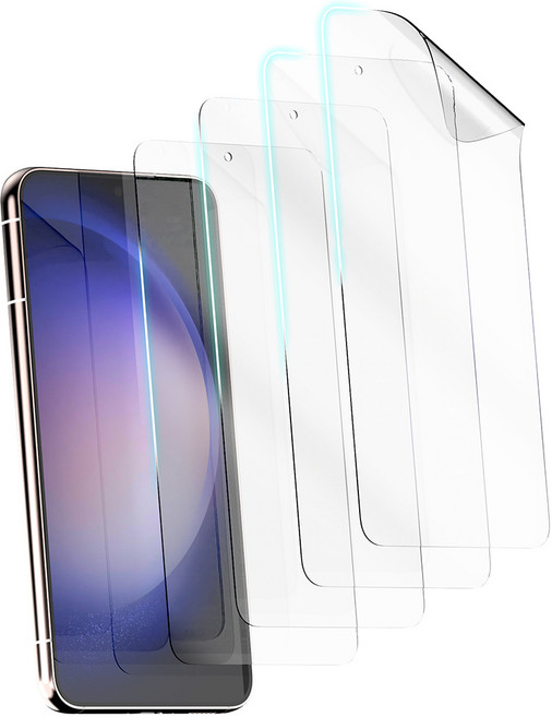 구스페리 포밍 풀커버 휴대폰 액정보호필름 4개 세트, 1세트