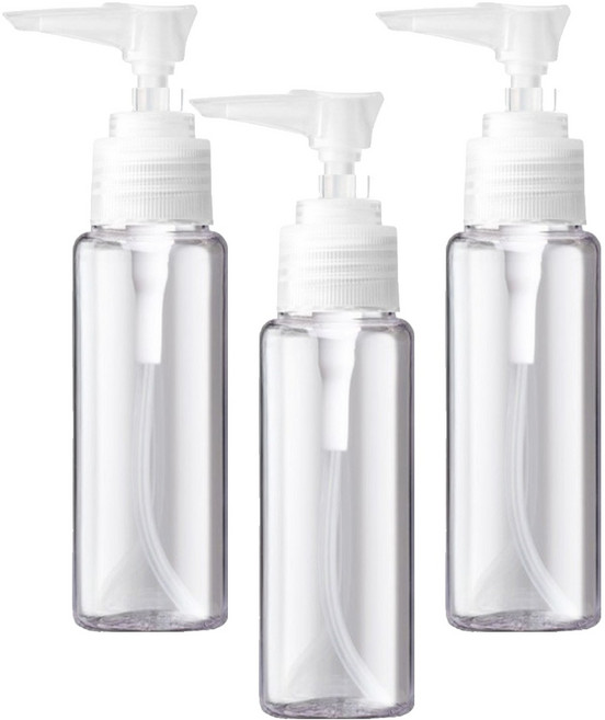 台灣 COSMOS 乳液瓶 #HY200A 200ml, 透明色, 3個