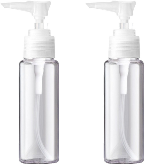 台灣 COSMOS 乳液瓶 #HY200A 200ml, 透明色, 2個