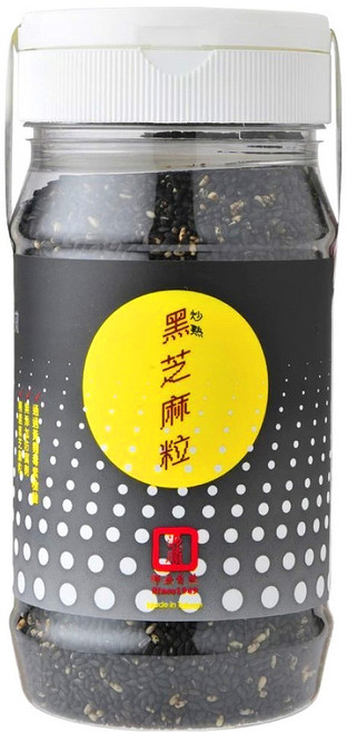 源順食品 炒熟黑芝麻粒, 170g, 1罐