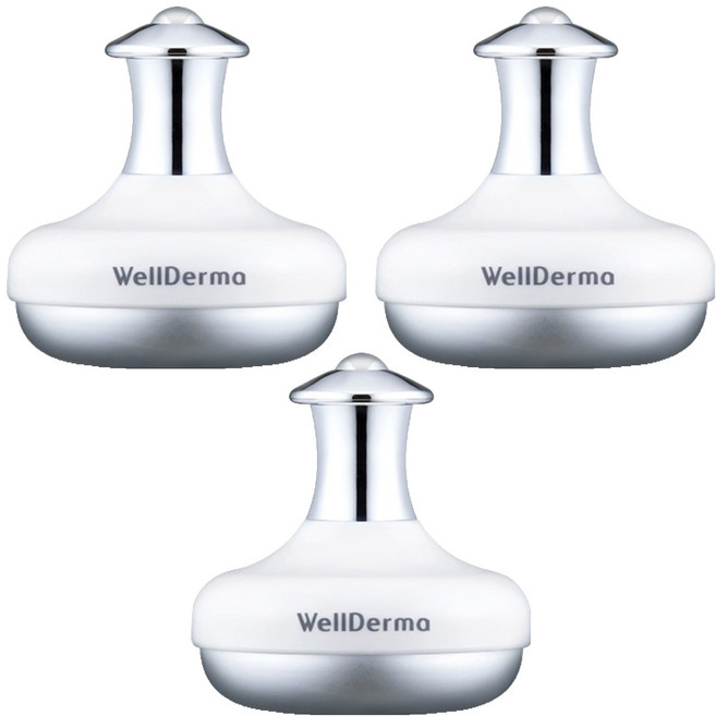 웰더마 페이스 아이 쿨링 마사지 스틱, 혼합색상, 3개