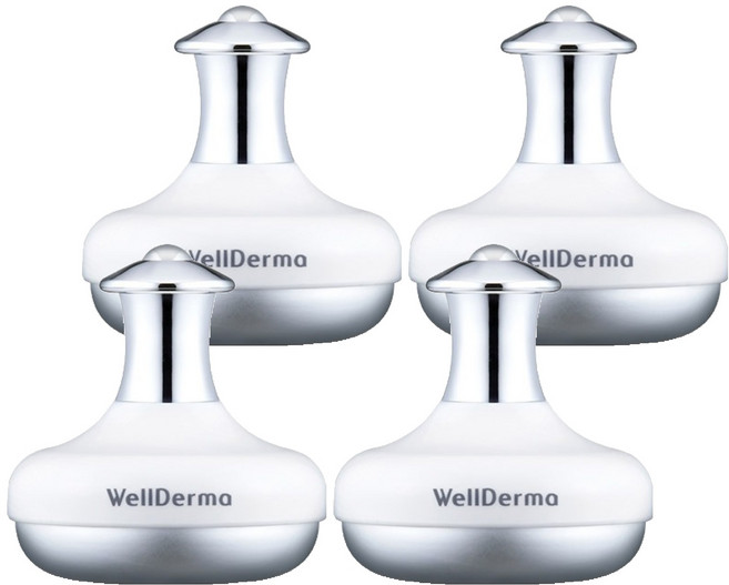 웰더마 페이스 아이 쿨링 마사지 스틱, 혼합색상, 4개