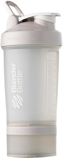Blender Bottle ProStak V2 多層分裝可拆式運動搖搖杯 22oz, 煙灰色, 650ml, 1個
