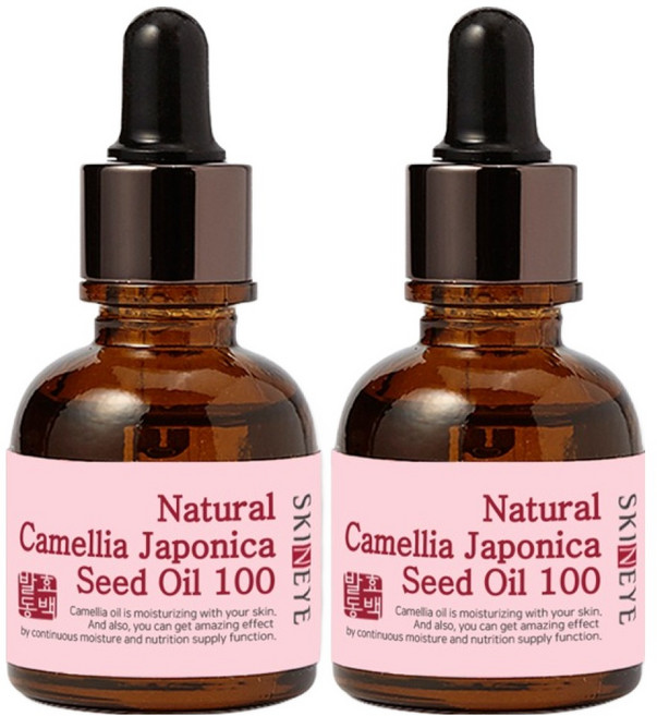 스킨아이 내추럴 발효 동백 오일, 20ml, 2개
