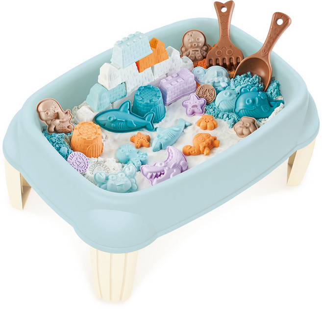 MY LITTLE TIGER 老虎海洋動物玩沙組, 1個, 2.5kg, 混合顏色