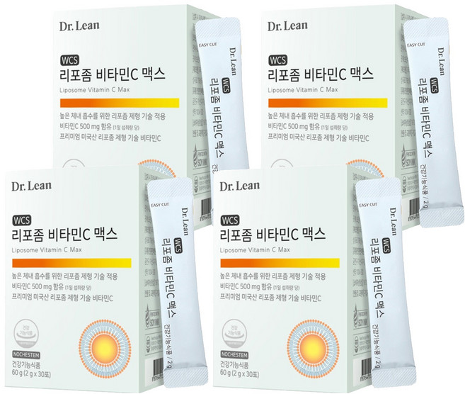 닥터린 리포좀 비타민C 맥스, 60g, 4개