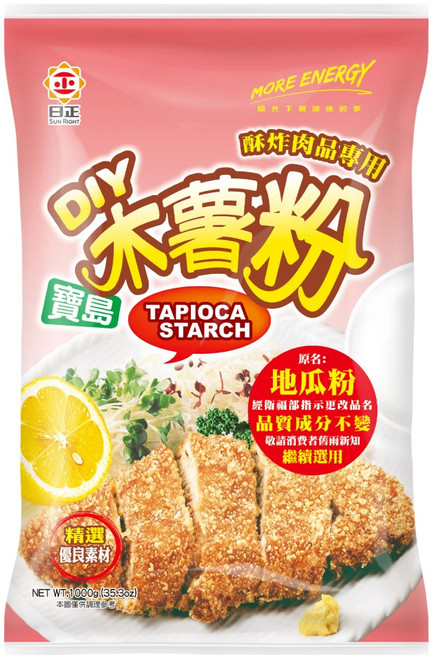 日正食品 寶島木薯粉, 1kg, 1包