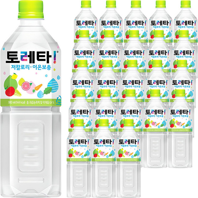 토레타 이온음료, 900ml, 24개