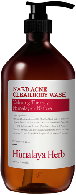 나드 여드름 완화 바디워시, 1L, 1개