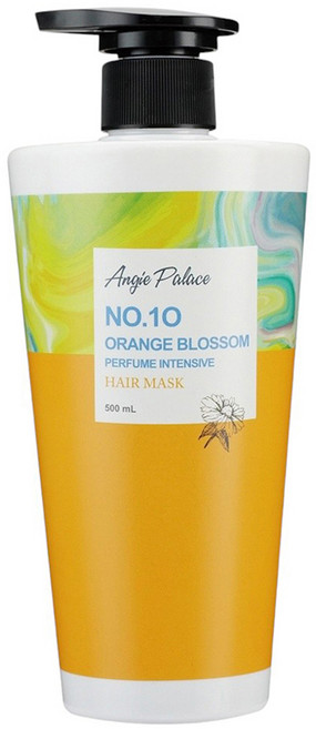 Angie Palace 安婕絲 NO.10 暖香橙花香水 無矽靈角蛋白護髮膜, 500ml, 1瓶