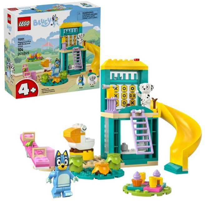 LEGO 11201 布麗系列 布麗和克蘿依的歡樂遊樂場 Playground Fun with Bluey and Chloe, 1套, 多色