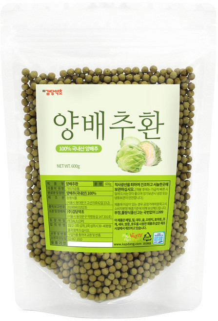 갑당약초 양배추환, 1개, 600g