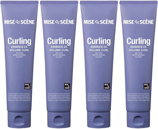 미쟝센 컬링 에센스 2X 볼륨 컬 크림, 150ml, 4개