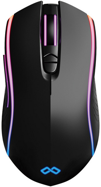 맥스틸 게이밍 유선 마우스 MAXTILL TRON G20 PRO, Black