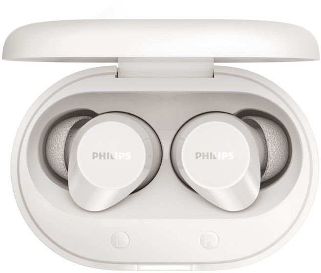 필립스 인이어 블루투스 이어폰, 크림 화이트, TAT1300