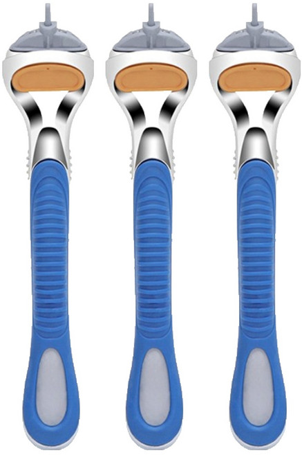 큐지오 프리미엄 질레트 면도기 호환용, 1개입, 3개