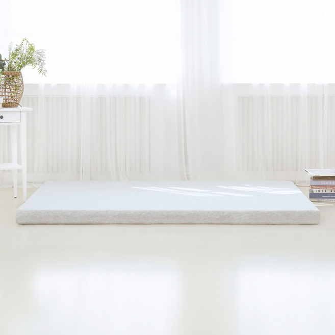 프로젝트슬립 메모리폼 푹신토퍼 접이식 매트리스 + 보관밴드