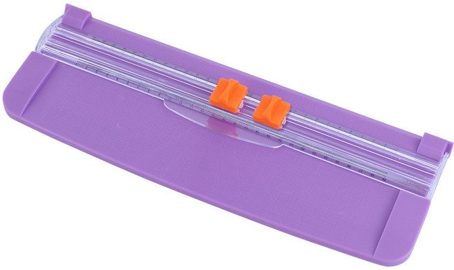 로드메일코리아 트리머 재단기 + 여분칼날, A4, 1개, TT-100(퍼플)