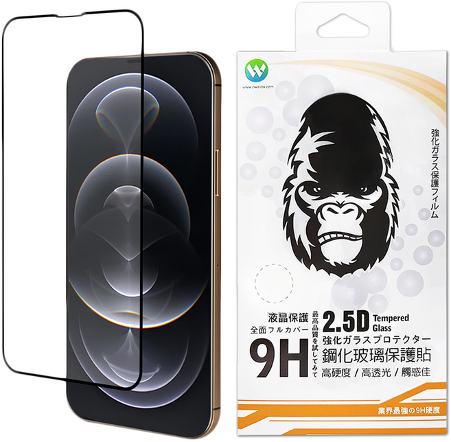 OWEIDA 歐威達 滿版 玻璃保護貼 iPhone 15Pro 6.1吋 9H 防指紋 亮面