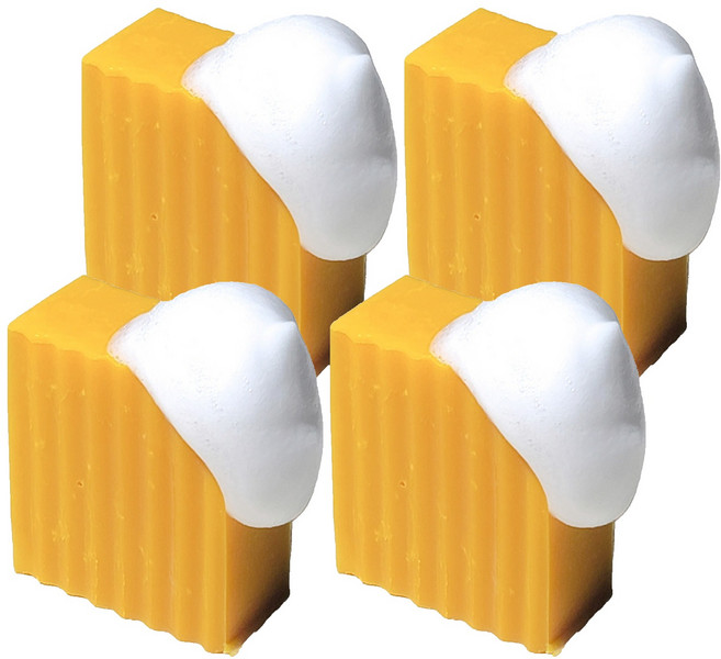 어글리솝 더 레드팜 고체, 91g, 4개