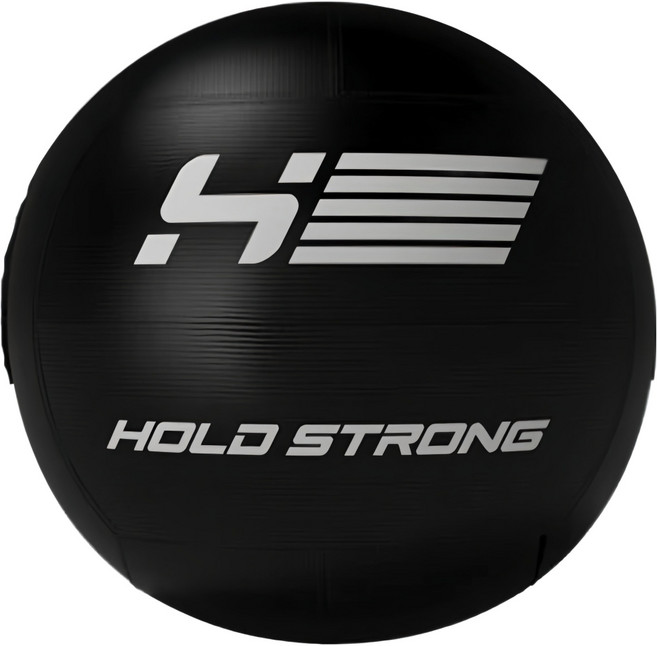 HOLD STRONG ELITE系列 重量訓練藥球, 黑色, 4kg, 1個