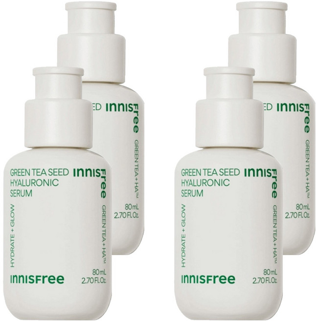 이니스프리 그린티 씨드 세럼, 80ml, 4개