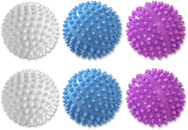 디블릭 엉킴 방지 구김 방지 파워 세탁볼 3종 2p, 혼합색상, 1세트