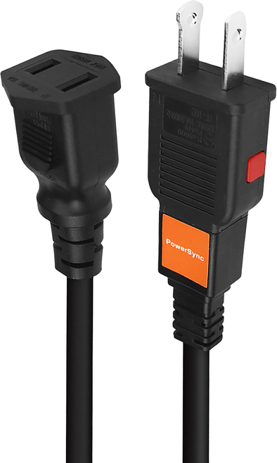 PowerSync 群加 過載斷電中繼線 2P TZ1V0027, 黑色, 1條, 2.7m