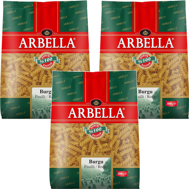 ARBELLA 阿貝拉 螺絲麵, 500g, 3包
