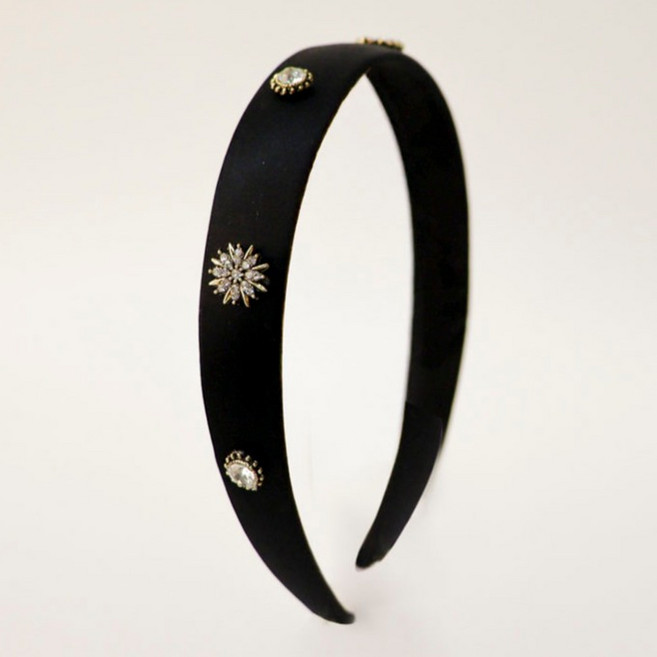 채니봉봉 스텔라벨 큐빅 별꽃 헤어밴드