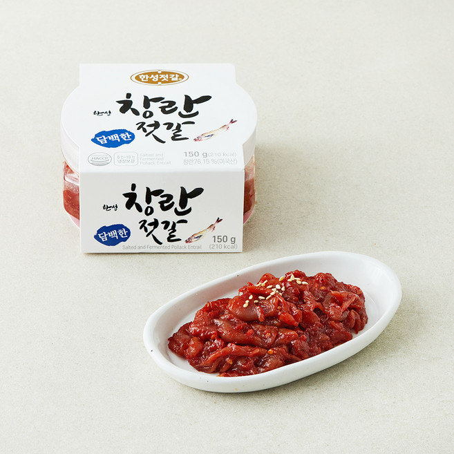 한성기업 창란 젓갈, 150g, 1개