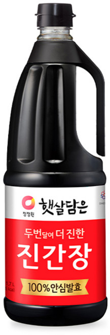 햇살담은 두번달여 더 진한 진간장, 1.7L, 1개